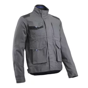 COVERGUARD 5ESJ050 Escala acélszürke/kék ripstop munkakabát 5XL