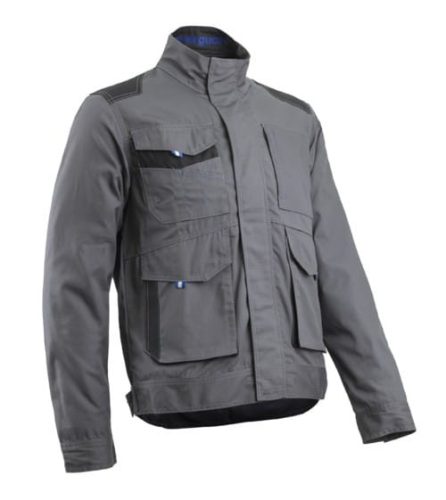 COVERGUARD 5ESJ050 Escala acélszürke/kék ripstop munkakabát S