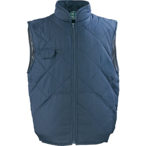 Euro Protection 5GCH Chouka kék steppelt mellény 3 zseb (sötétkék, XXXL) 3XL