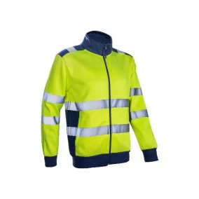 COVERGUARD 5GOK16 GOKKAN HI-VIS SÁRGA CIPZÁRAS PULÓVER_S S