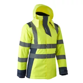 COVERGUARD 5HOR160 Hora Fluo női télikabát sárga/sötétkék 2XL