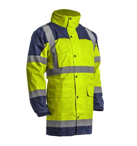 COVERGUARD 5HYJ Hydra HI-VIS pu esőkabát (HV sárga, M) M