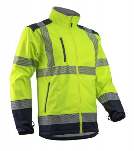 COVERGUARD 5KAS Kazan kombinálható HI-VIS softshell felső (HV sárga, S) S