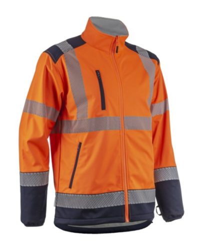 COVERGUARD 5KAS Kazan kombinálható HI-VIS softshell felső (HV narancs, 2XL) 2XL