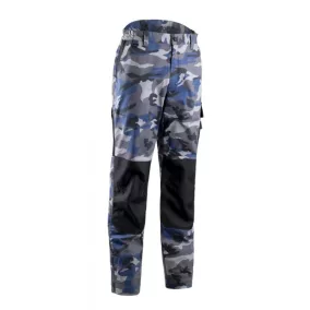 COVERGUARD 5KMP090 Kammo terepszínű/kék elasztikus deréknadrág 5XL