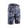 COVERGUARD 5KMS090 Kammo terepszínű/kék elasztikus bermuda (camouflage, M) M