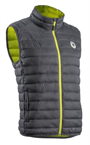 COVERGUARD 5KVGY Kuma mellény szürke / sárga zipzárral S