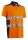 COVERGUARD 5OKI Oki rövid ujjú galléros póló HV (narancs/tengerészkék, 3XL) 3XL