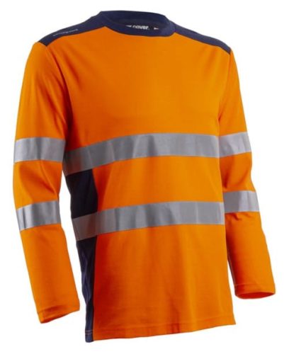 COVERGUARD 5RIK170 Rikka hosszúujjú póló hi-viz narancs és kék színben S
