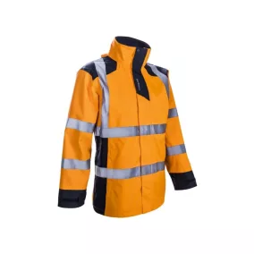 COVERGUARD 5SAN Sangaku hi-víz ripstop kabát (narancs, 3XL) 3XL