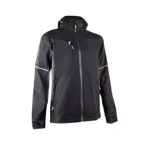 termék:  Ganteline S-claw fekete/karamell softshell kabát 4XL Fekete