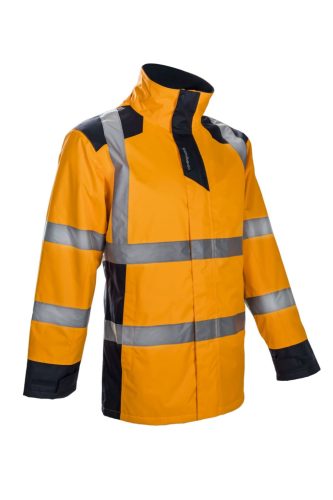 COVERGUARD 5SOK17 Sokobie HI-VIS narancs sorona béléses télikabát S