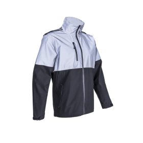 COVERGUARD 5TAK01 Taka fényvisszaverő betétes fekete softshell dzseki (fekete, L) L