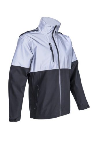 COVERGUARD 5TAK01 Taka fényvisszaverő betétes fekete softshell dzseki (fekete, L) L