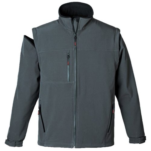 Euro Protection 5YAN Yang férfi softshell kabát (szürke, S) S