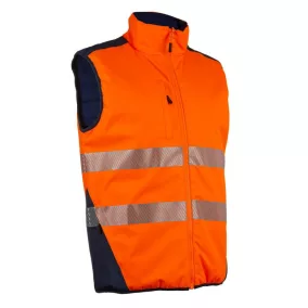 COVERGUARD 5YOR Yoru bélelt jólláthatósági mellény, kifordítható (HV narancs, 3XL) 3XL
