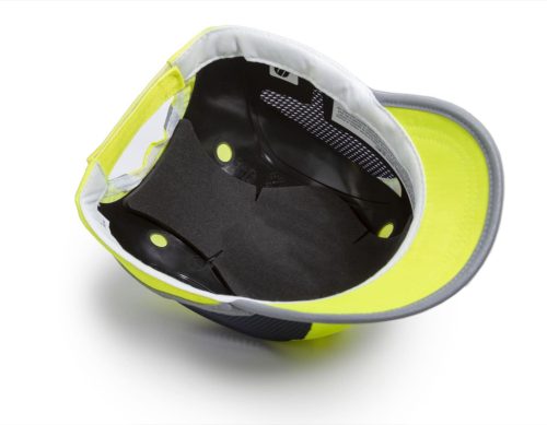 COVERGUARD 6CHV160 Fejvédős baseball sapka szellőzős betét HV Sárga