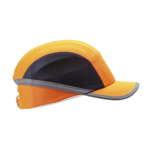 COVERGUARD 6CHV170 Fejvédős baseball sapka szell.betét_közepes sild_narancs HV Narancssárga