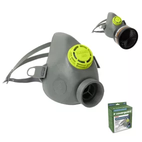 COVERGUARD 6EUR100 Eurmask din félálarc 1 szűrős Szürke