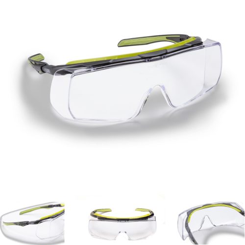 COVERGUARD 6OVEC00 Overlux víztiszta szemüvegre vehető k/n védőszemüveg Szürke