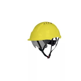 Ganteline PHOENIX WIND SÁRGA ABS VÉDŐSISAK, SZELLŐZŐ, SÖTÉT SZEMÜVEG 52-63cm Láthatósági sárga