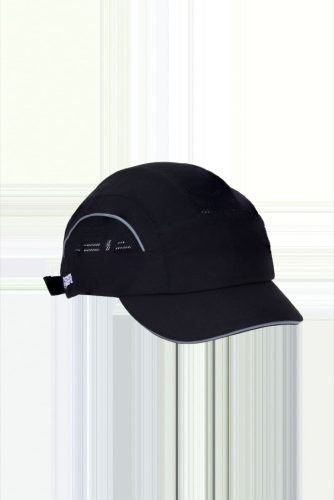 COVERGUARD 6SYM010 Stylcap fekete fejvédős baseball sapka Fekete