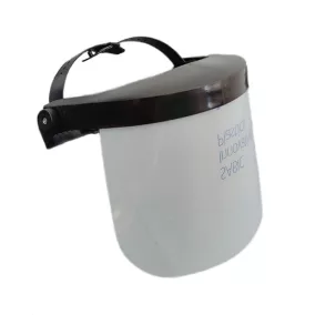 COVERGUARD 6VIS POLIKARBONÁT ARCVÉDŐ HOMLOKPÁNTTAL, 1mm, 1B Víztiszta