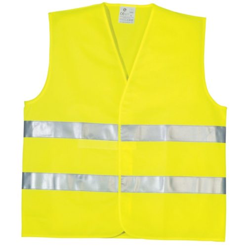 euro-protection 70213-33 fényvisszaverő mellény - sárga xxl