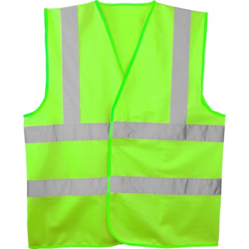 euro-protection 70262 hi-viz mellény 2 csíkkal zöld xl