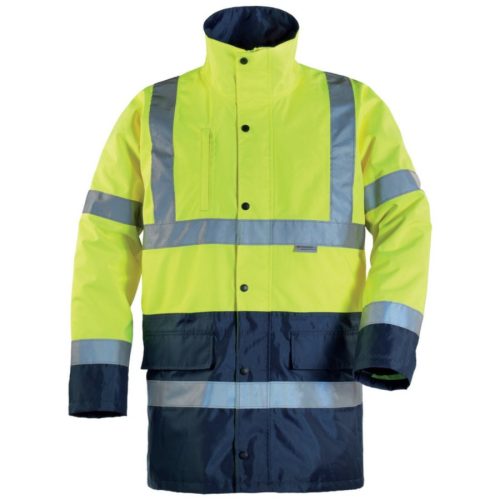 euro-protection 70410-94 fluo télikabát sárga kék m