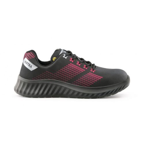 Artra 730613060 Artra 730 613060 AROSIO S3 ESD munkavédelmi félcipő (fekete/pink, 38) 38