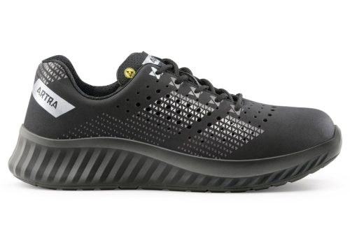 Artra 730Air616560S1P Artra Arosio 730 Air 616560 S1 P ESD munkavédelmi félcipő (fekete/szürke, 42) 42
