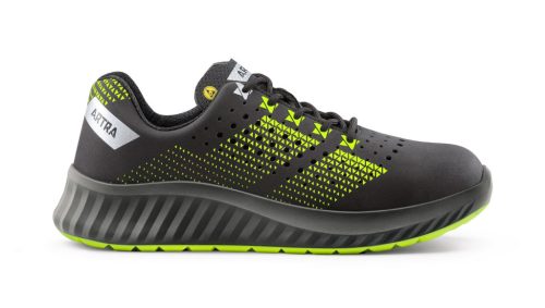 Artra 730Air618080S1P Artra 730Air618080 AROSIO S1P SRC ESD munkavédelmi félcipő (fekete/zöld, 43) 43