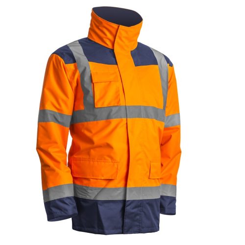 COVERGUARD 7KAN Kanata 4/1 HI-VIS PE kabát (HV narancs, XS) XS