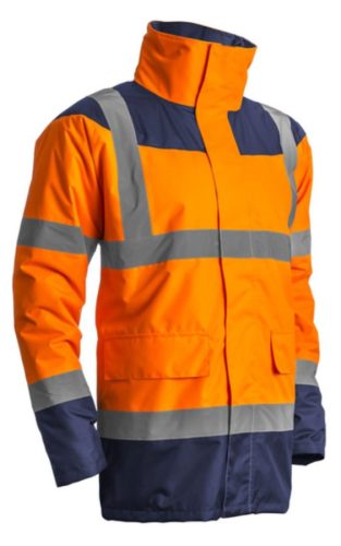 COVERGUARD 7KET KETA JÓLLÁTHATÓSÁGI VÉDŐKABÁT (narancs/kék, XS) XS