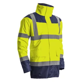 COVERGUARD 7KET KETA JÓLLÁTHATÓSÁGI VÉDŐKABÁT (HV sárga, 5XL) 5XL