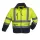 Euro Protection 7PST Fluo pulóver levehető ujjú narancs (HV sárga/sötétkék, M) M