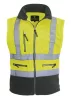 Euro Protection 7PST Fluo pulóver levehető ujjú narancs (HV sárga/sötétkék, M) M