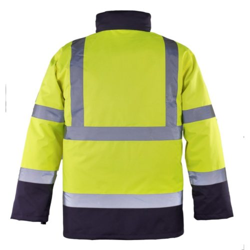 euro-protection 7rop roadway 4 1 kabát kifutó 3xl hv sárga sötétkék