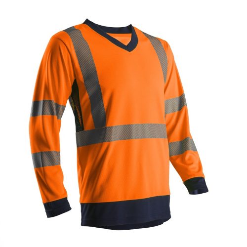 COVERGUARD 7SUN Suno HI-VIZ hosszú ujjú póló (narancs, S) S