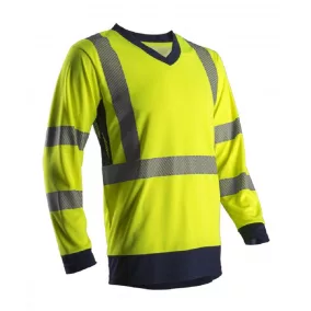 COVERGUARD 7SUN Suno HI-VIZ hosszú ujjú póló (sárga, 3XL) 3XL