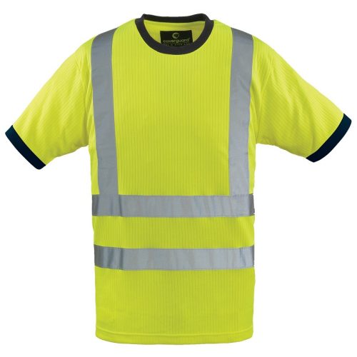 Euro Protection 7YAT Yard fluo narancs szellőző póló (HV sárga, M) M