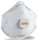 Ganteline UVEX 2210 SILV-AIR C FFP2 SZELEPES PORMASZK Fehér