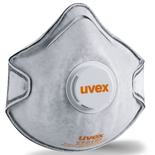 UVEX U8762220 Uvex 2220 Silv-Air C FFP2NR aktívszenes szelepes pormaszk Fehér
