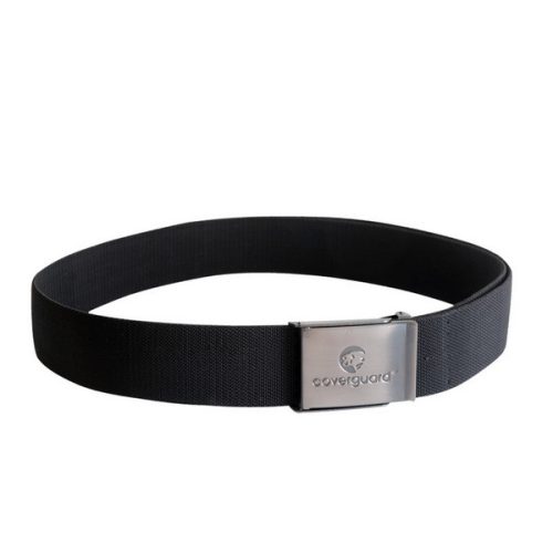 A Ceinture elasztikus deréköv a fémcsaton Coverguard logózott modell, kiváló tartást biztosít a nadrágok, köpenyek, tunikák számára.