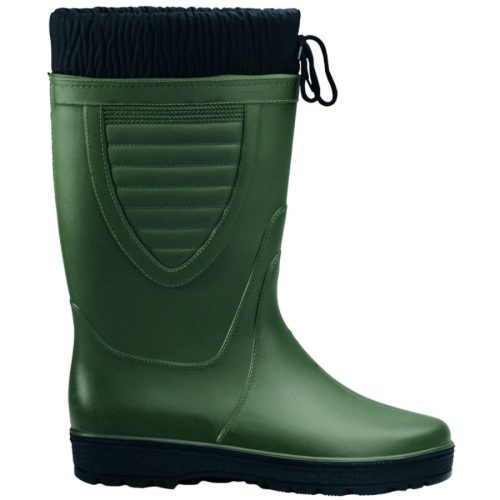 ganteline 95836-48 frost szőrmés zöld csizma kötővel 37