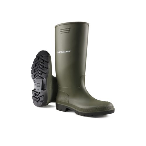 Dunlop pricemastor 380vp 9sele saválló zöld pvc csizma