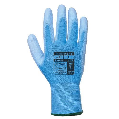 Portwest A120 Portwest A120 PU tenyérmártott kesztyű (kék*, XXL) XXL