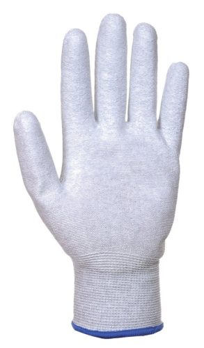 portwest a199 esd tenyérbevont védőkesztyű xs szürke