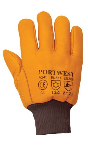 portwest a245 antarctic thinsulate védőkesztyű l barna